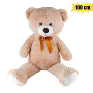 Plush bear fluffy jumbo 100cm