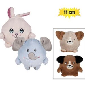 Plush novelty animal reversible 11cm