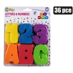 Baby bath bud eva letter number 36pc