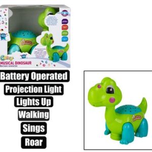 Baby dino singing night light