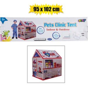 Play-tent pet vet 95x102cm