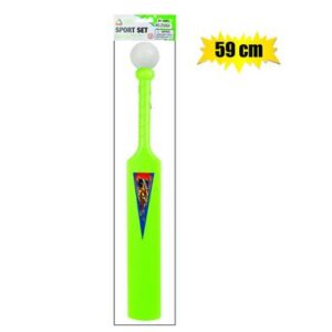 Cricket-bat pl w/ball 59cm