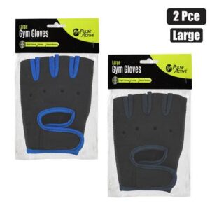 Fitness gym gloves men assorted 2pc