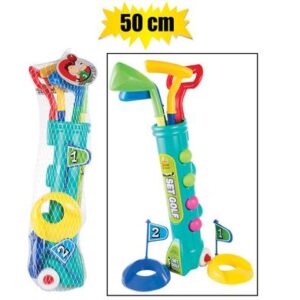Golf-set plastic with accessories