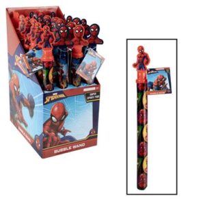 Bubble spider man wand licenced asstd