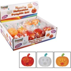 Novelty halloween pumpkin ball 6cm