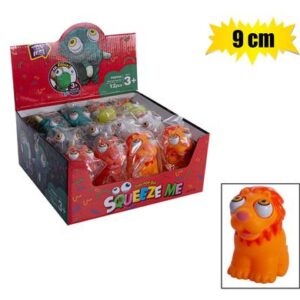Novelty animals big eyes pop 9cm