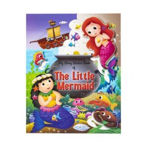 Book sticker little mermaid