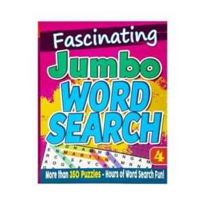 Book puzzle fascinating jumbo w/search 4