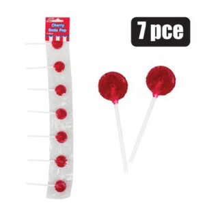 Sweet lolly cc strip 7pc cherry (th)