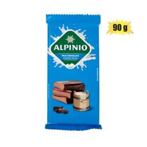 Sweet choc bt alpinio milk slab 90g (th)